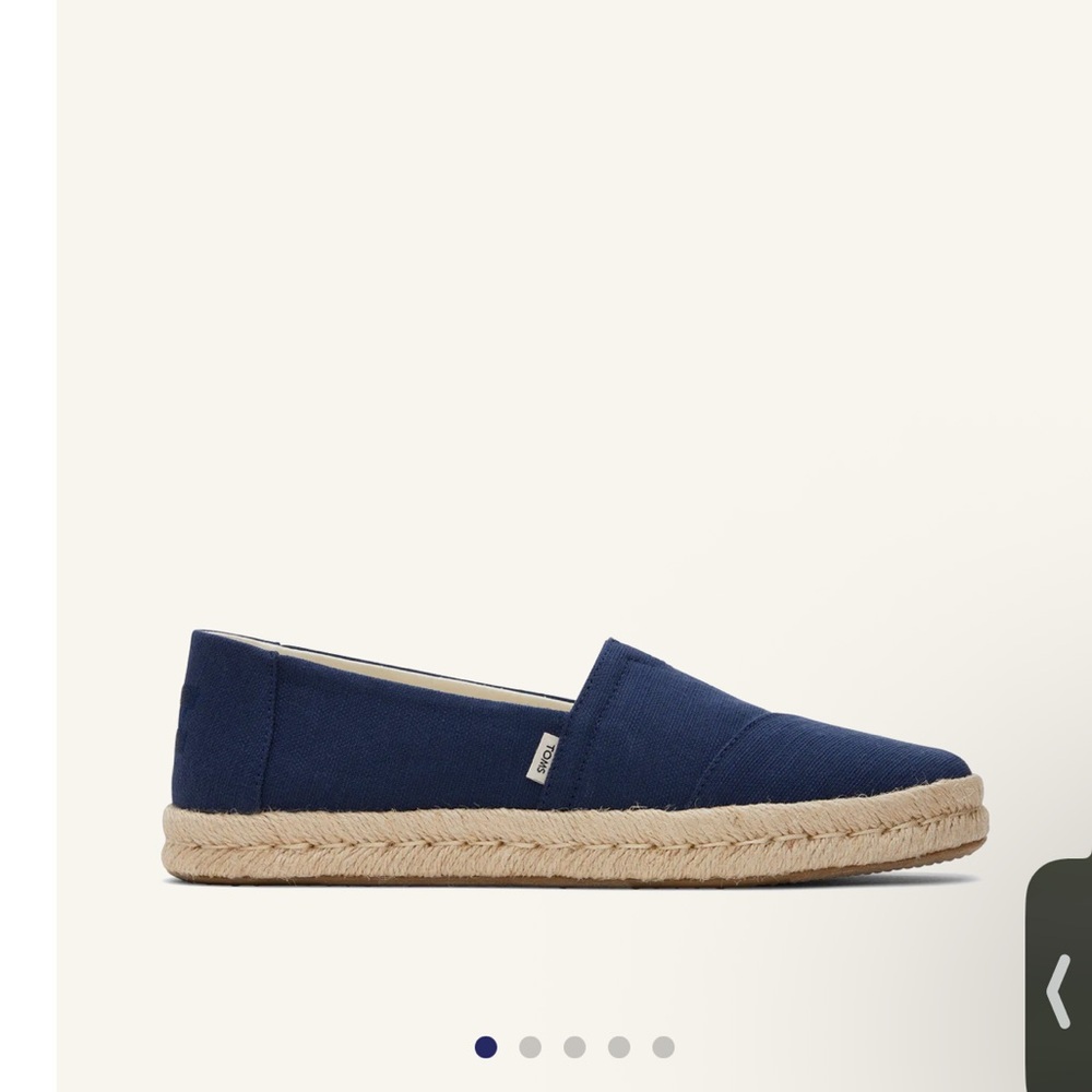 NWOT - TOMS Women’s Alpargata Rope 2.0 Espadrille - Picture 4 of 4